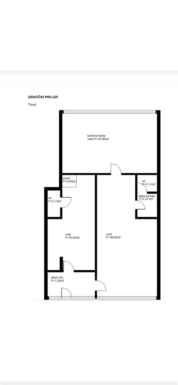 Poslovni prostor, 113m2, Split-Kman interijer