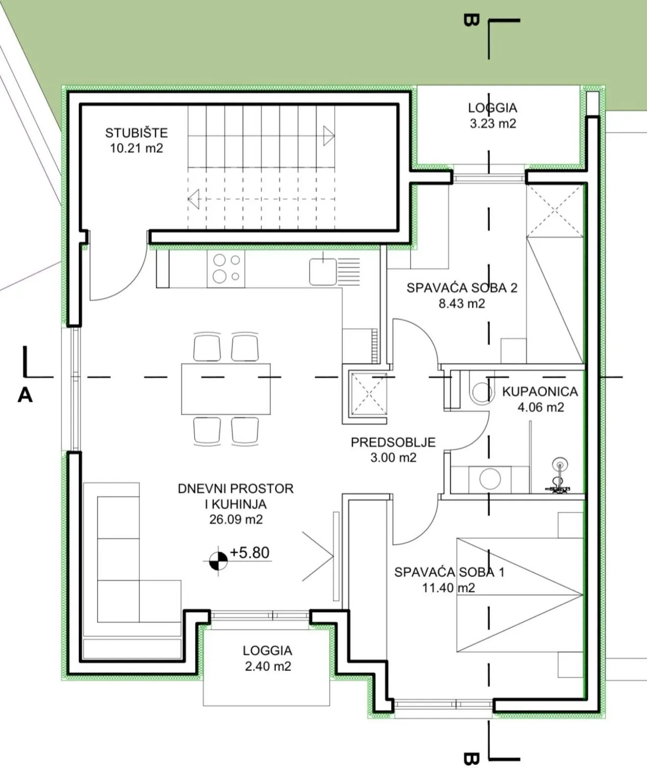 Stan | 55m2 | Solin dodatni prikaz 5