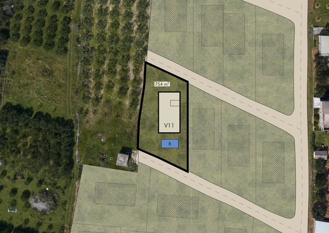 Zemljište, br.11, 754m2, Rudine interijer