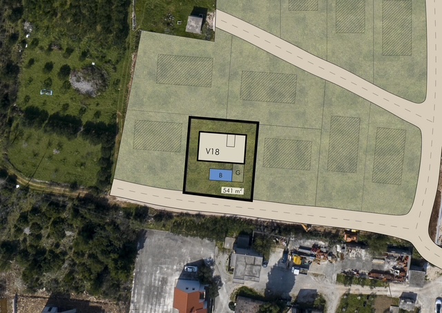 Zemljište br.18, 541m2, Rudine interijer