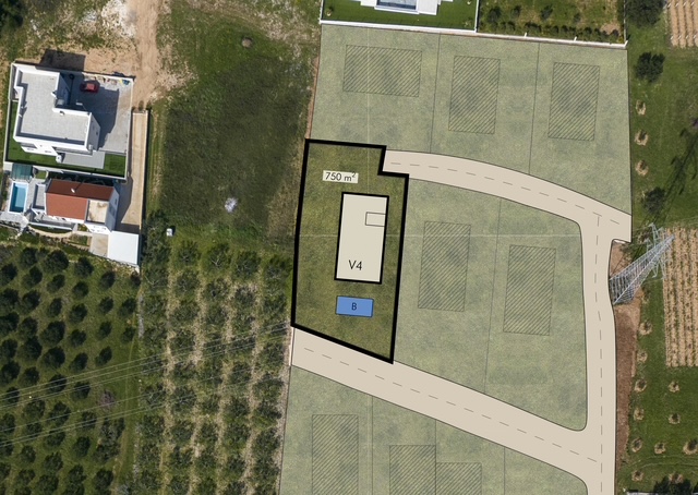 Zemljište br.4, 750m2, Rudine interijer
