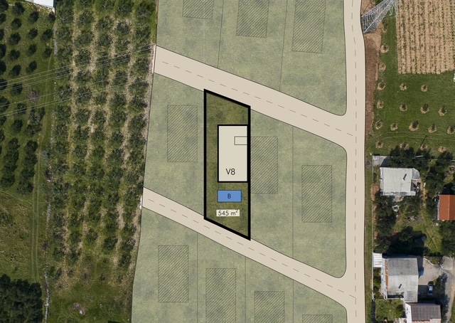 Zemljište br.8, 545m2, Rudine interijer
